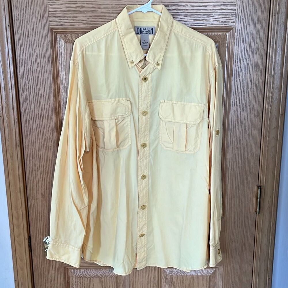 Duluth Trading Armachillo Relaxed‎ Fit Long Sleeve Shirt Large